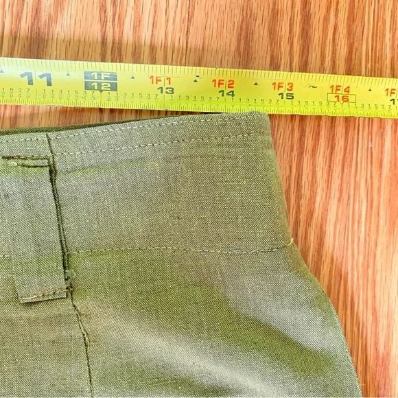 Green Lined Midi Skirt - Picture 4 of 11